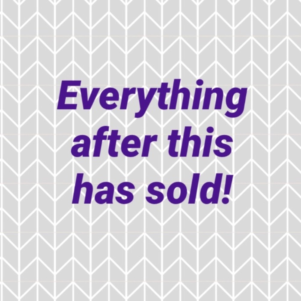 To simplify where my items for sale ends ❤️